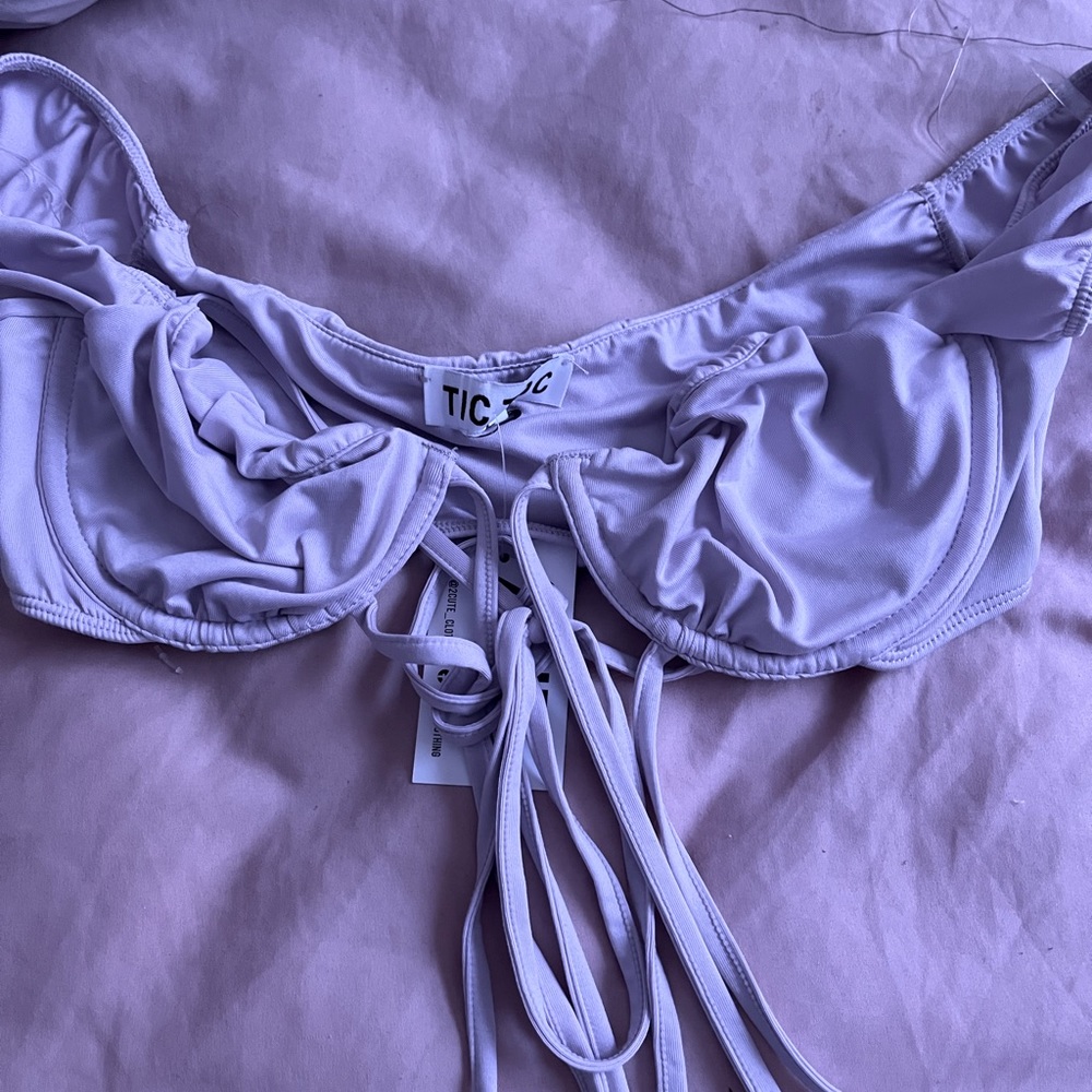Lavender crop top!